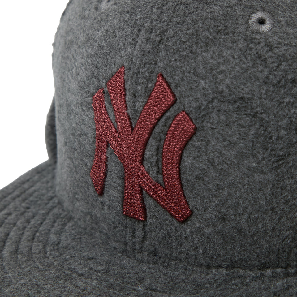 59FIFTY Flip Down フリップダウン POLARTEC ニューヨーク・ヤンキース チャコール | ゴルフ | NEW ERA ニューエラ公式オンラインストア