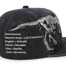 キッズ Child 9FIFTY Dinosaur スケルトン ウォッシュド ブラック | NEW ERA ニューエラ公式オンラインストア