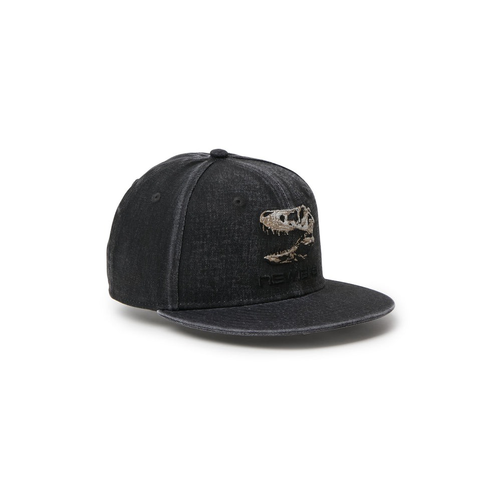 キッズ Child 9FIFTY Dinosaur ヘッド ウォッシュド ブラック | NEW ERA ニューエラ公式オンラインストア