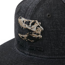 キッズ Child 9FIFTY Dinosaur ヘッド ウォッシュド ブラック | NEW ERA ニューエラ公式オンラインストア