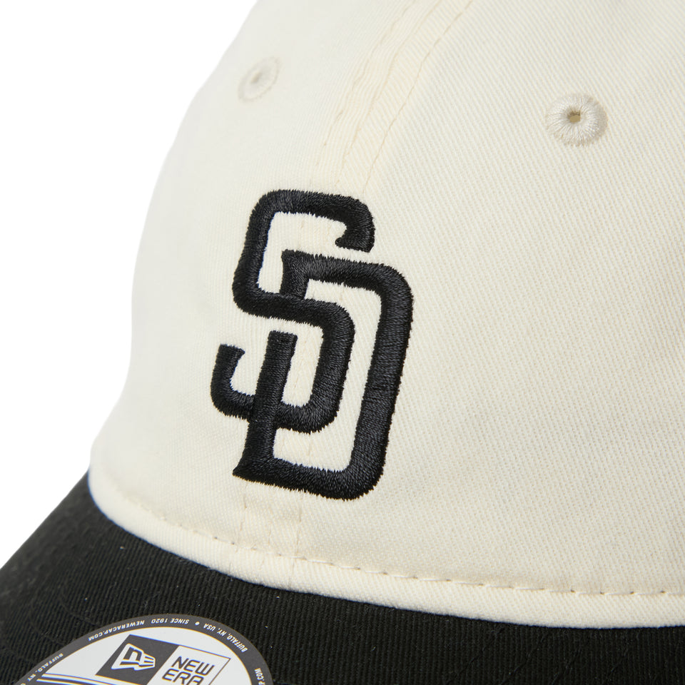 キッズ Child 9TWENTY MLB 2-Tone サンディエゴ・パドレス クロームホワイト/ブラック | NEW ERA ニューエラ公式オンラインストア