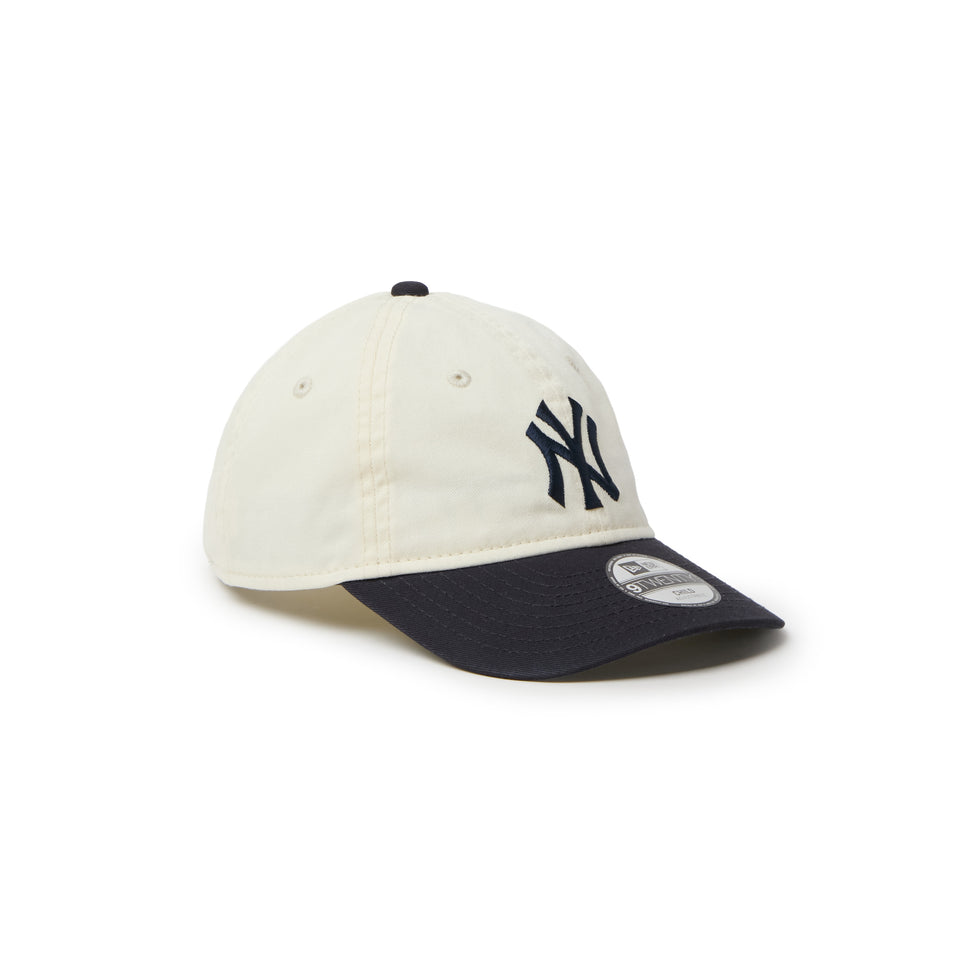 キッズ Child 9TWENTY MLB 2-Tone ニューヨーク・ヤンキース クロームホワイト/ネイビー | NEW ERA ニューエラ公式オンラインストア