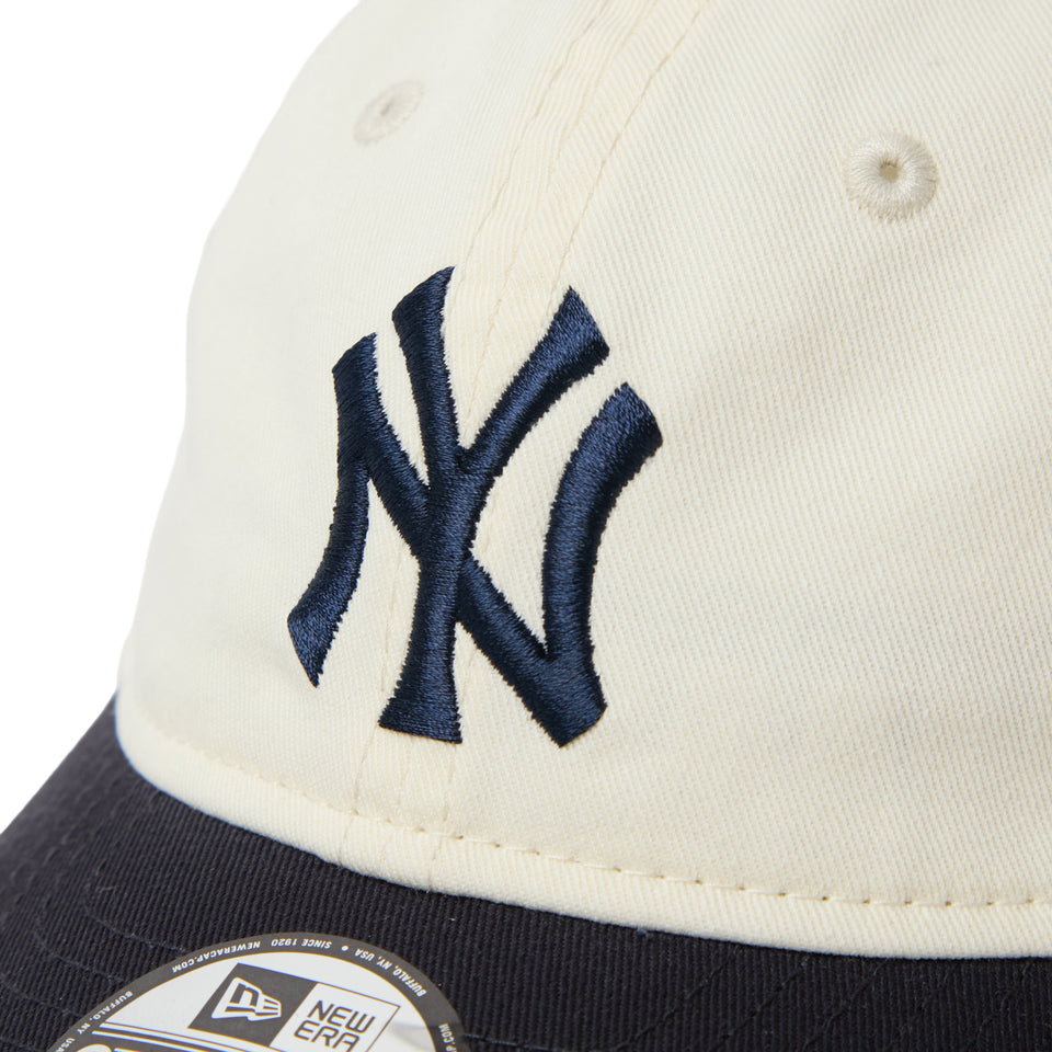 キッズ Child 9TWENTY MLB 2-Tone ニューヨーク・ヤンキース クロームホワイト/ネイビー | NEW ERA ニューエラ公式オンラインストア