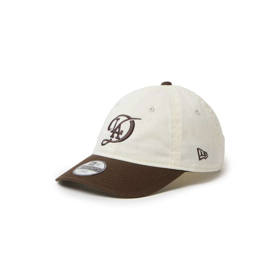 キッズ Child 9TWENTY MLB 2-Tone ロサンゼルス・ドジャース シティーコネクトロゴ クロームホワイト/ウォルナット | NEW ERA ニューエラ公式オンラインストア