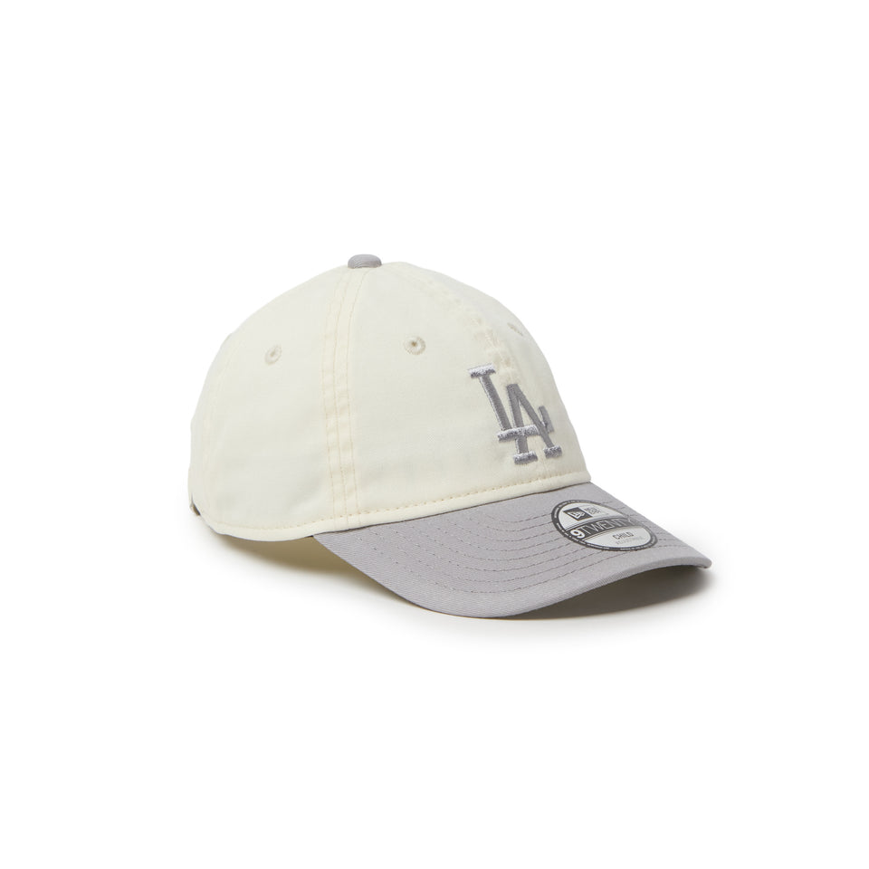 キッズ Child 9TWENTY MLB 2-Tone ロサンゼルス・ドジャース クロームホワイト/グレー | NEW ERA ニューエラ公式オンラインストア