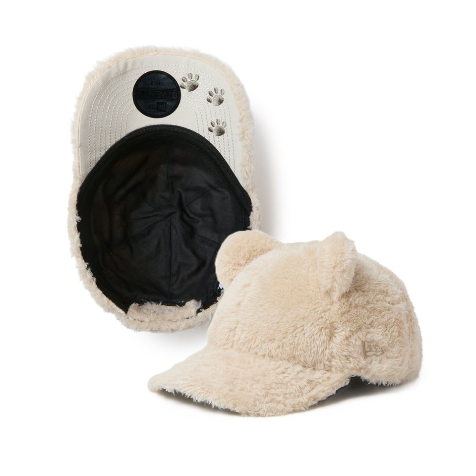 キッズ Child 9TWENTY Bear Ears Cap アイボリー