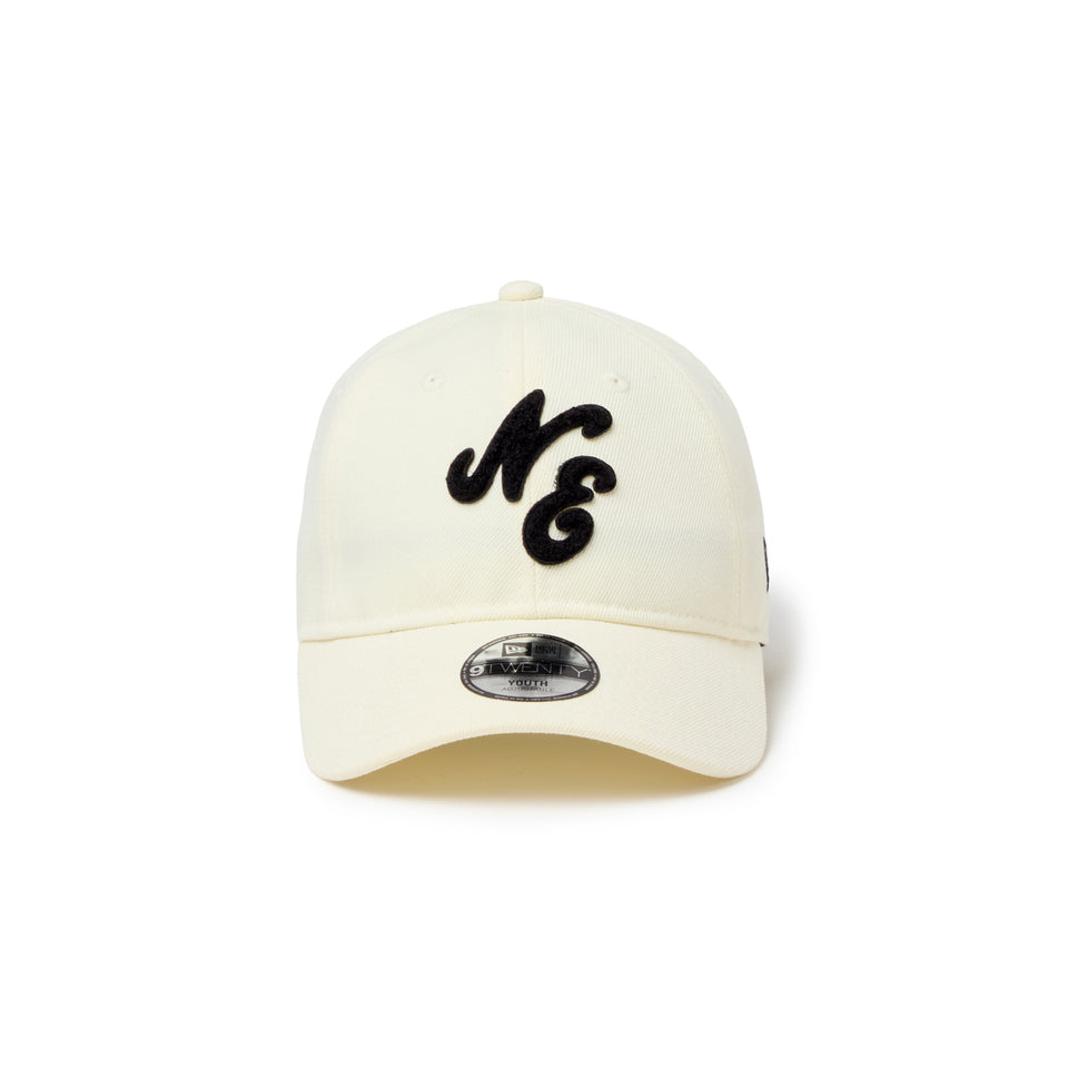キッズ Youth 9TWENTY Chenille Patch クラシックロゴ クロームホワイト | NEW ERA ニューエラ公式オンラインストア