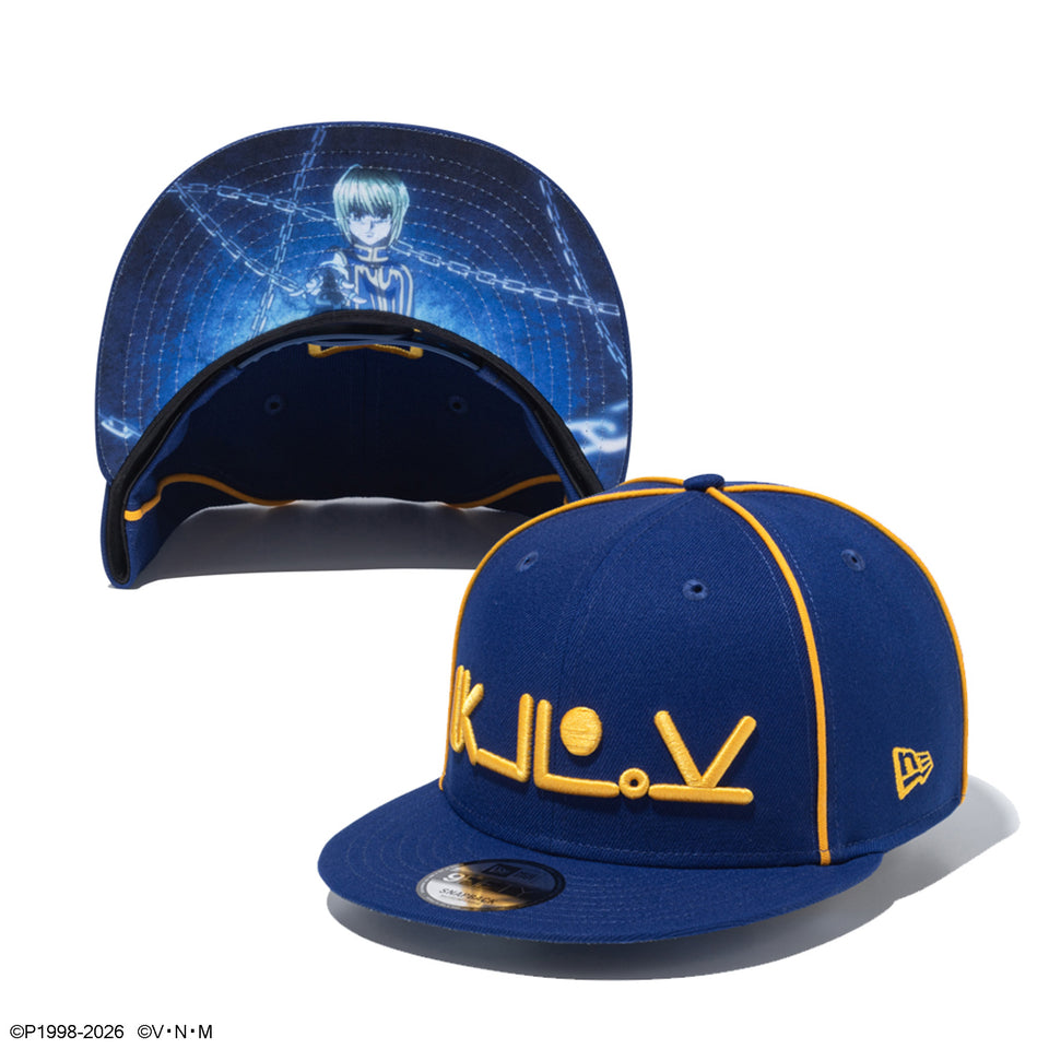 9FIFTY HUNTER×HUNTER ハンター×ハンター クラピカ ダークロイヤル / ゴールド | NEW ERA ニューエラ公式オンラインストア