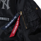 MA-1 2in1 フライトジャケット & ベスト Alpha Industries ニューヨーク・ヤンキース ブラック