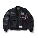MA-1 2in1 フライトジャケット & ベスト Alpha Industries ニューヨーク・ヤンキース ブラック
