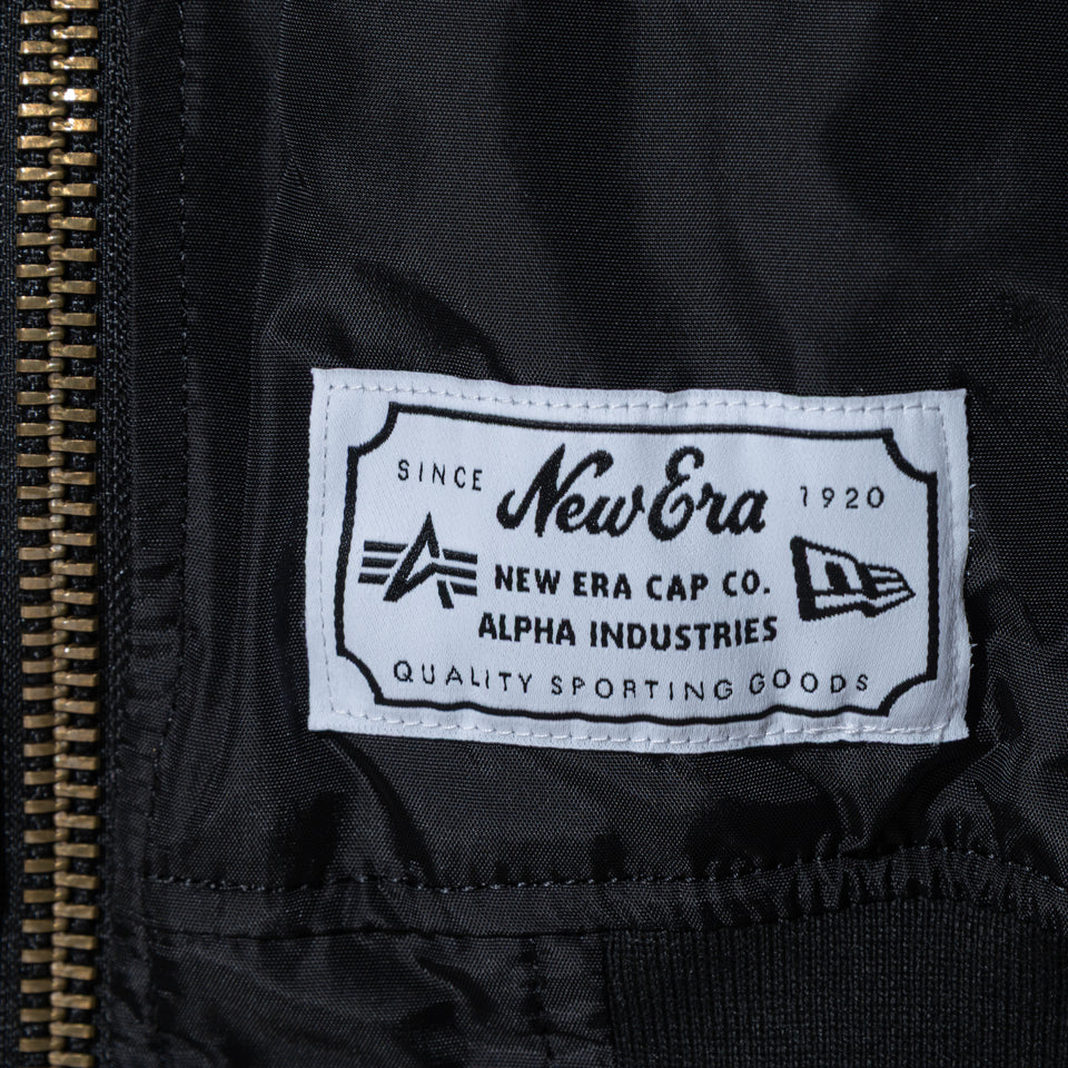 MA-1 2in1 フライトジャケット & ベスト Alpha Industries ニューヨーク・ヤンキース ブラック
