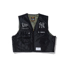 MA-1 2in1 フライトジャケット & ベスト Alpha Industries ニューヨーク・ヤンキース ブラック