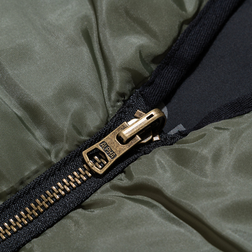 MA-1 2in1 フライトジャケット & ベスト Alpha Industries ニューヨーク・ヤンキース ブラック