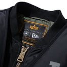 MA-1 2in1 フライトジャケット & ベスト Alpha Industries ロサンゼルス・ドジャース ブラック