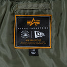 MA-1 2in1 フライトジャケット & ベスト Alpha Industries ロサンゼルス・ドジャース ブラック