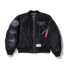 MA-1 2in1 フライトジャケット & ベスト Alpha Industries ロサンゼルス・ドジャース ブラック