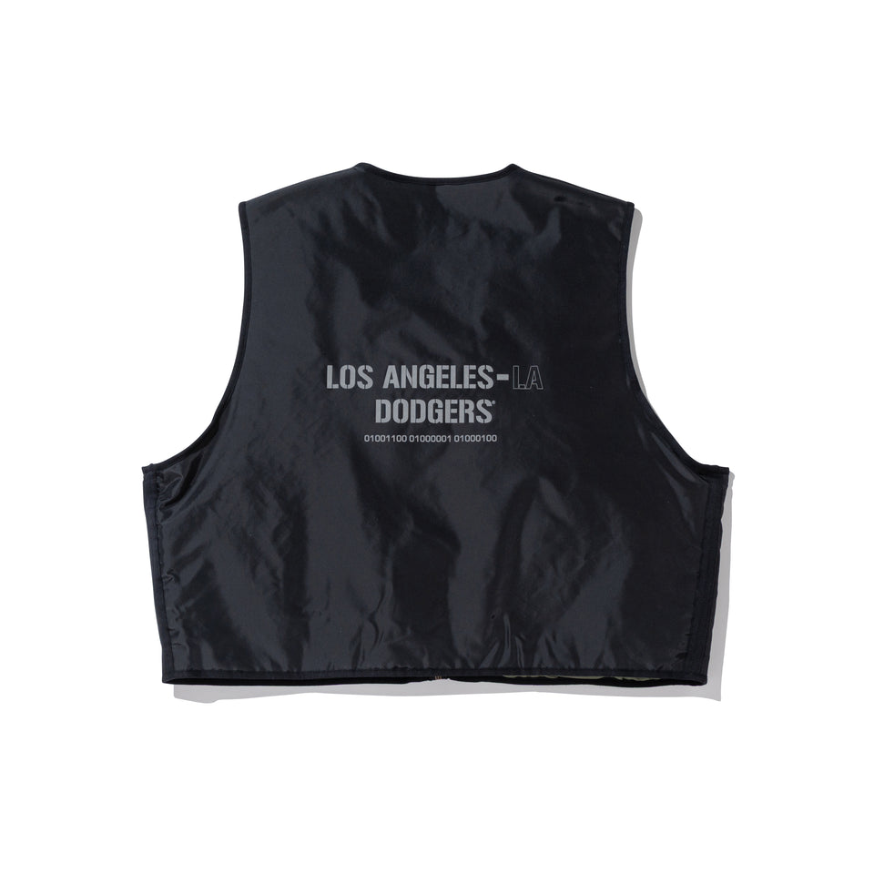 MA-1 2in1 フライトジャケット & ベスト Alpha Industries ロサンゼルス・ドジャース ブラック