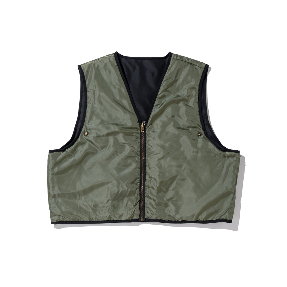 MA-1 2in1 フライトジャケット & ベスト Alpha Industries ロサンゼルス・ドジャース ブラック