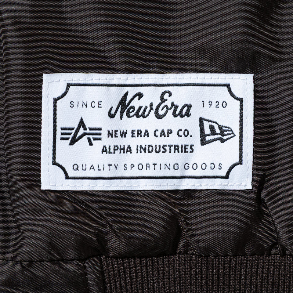 MA-1 フライトジャケット Alpha Industries ニューヨーク・ヤンキース ブラウン