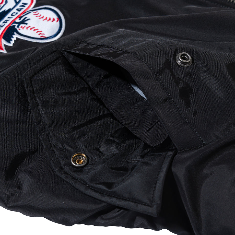 MA-1 フライトジャケット Alpha Industries ニューヨーク・ヤンキース ブラック
