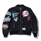 MA-1 フライトジャケット Alpha Industries ニューヨーク・ヤンキース ブラック
