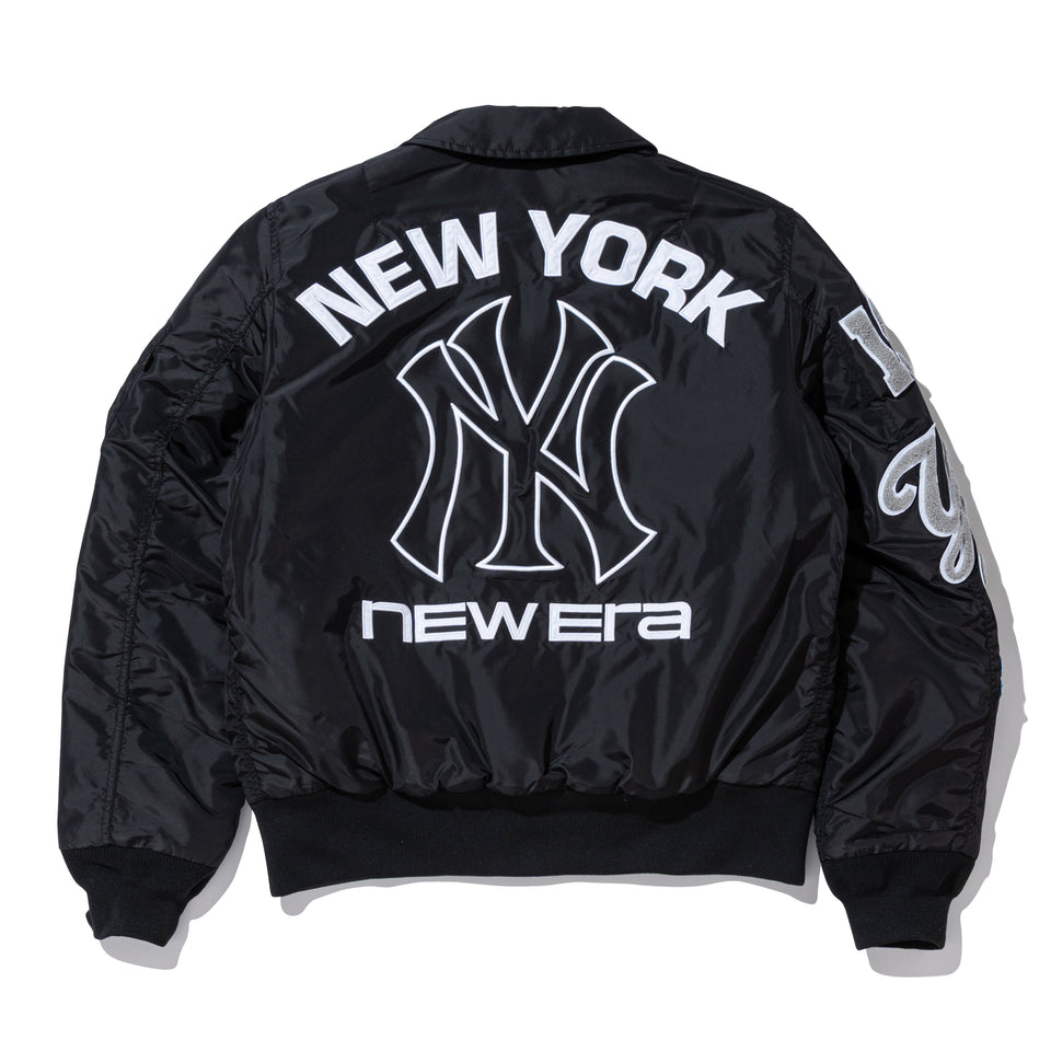 MA-1 フライトジャケット Alpha Industries ニューヨーク・ヤンキース ブラック