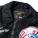 MA-1 フライトジャケット Alpha Industries ニューヨーク・ヤンキース ブラック