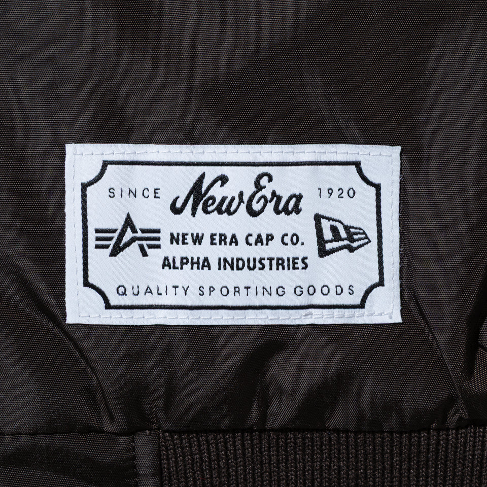 MA-1 フライトジャケット Alpha Industries ロサンゼルス・ドジャース ブラウン