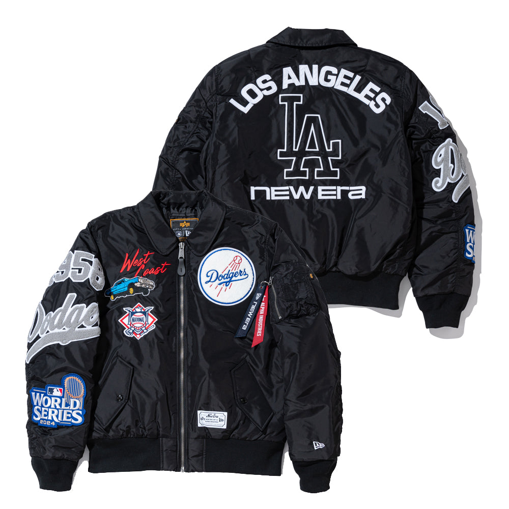 MA-1 フライトジャケット Alpha Industries ロサンゼルス・ドジャース