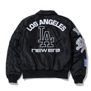 MA-1 フライトジャケット Alpha Industries ロサンゼルス・ドジャース ブラック