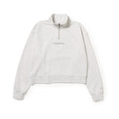 Women's スウェット ハーフジップ プルオーバーTonal Logo アッシュグレー | NEW ERA ニューエラ公式オンラインストア