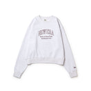 Women's スウェット クルーネック College Logo アッシュグレー | NEW ERA ニューエラ公式オンラインストア