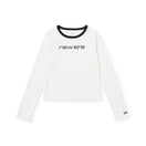 Women's 長袖 Tシャツ Glitter Logo グリッターロゴ オフホワイト | NEW ERA ニューエラ公式オンラインストア