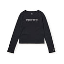 Women's 長袖 Tシャツ Glitter Logo グリッターロゴ ブラック | NEW ERA ニューエラ公式オンラインストア