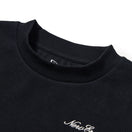 Women's 長袖 リブ Tシャツ Mini Script Logo ブラック | NEW ERA ニューエラ公式オンラインストア