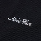 Women's 長袖 リブ Tシャツ Mini Script Logo ブラック | NEW ERA ニューエラ公式オンラインストア