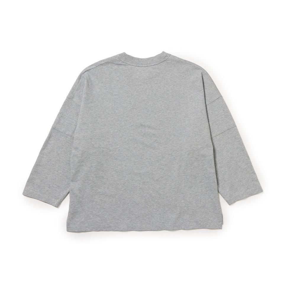 Women's 長袖 オーバーサイズド Numbering Tシャツ 杢グレー | NEW ERA ニューエラ公式オンラインストア