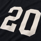 Women's 長袖 オーバーサイズド Numbering Tシャツ ブラック