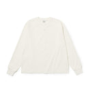 Women's 長袖 オーバーサイズド ガーメントダイ コットン Tシャツ アイボリー | NEW ERA ニューエラ公式オンラインストア