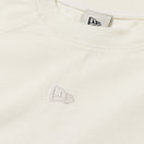 Women's 長袖 オーバーサイズド ガーメントダイ コットン Tシャツ アイボリー | NEW ERA ニューエラ公式オンラインストア