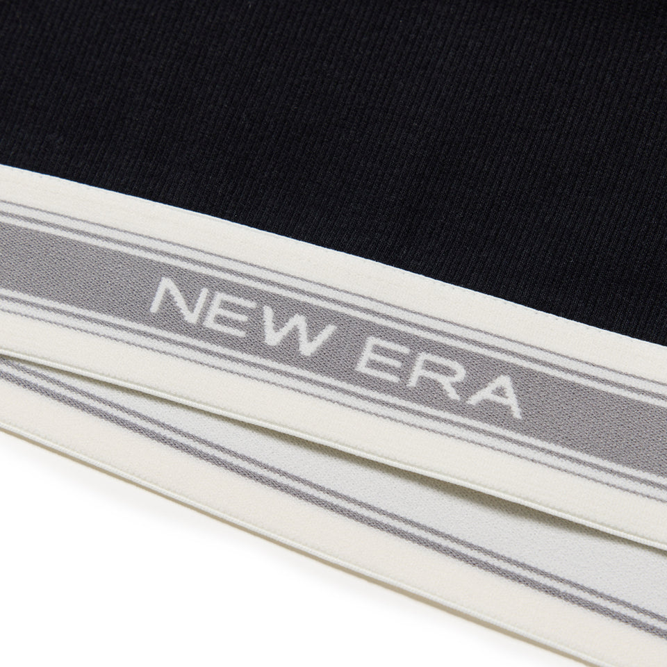 Women's 長袖 クロップド リブ Tシャツ Jaq Tape ジャックテープ ブラック | NEW ERA ニューエラ公式オンラインストア