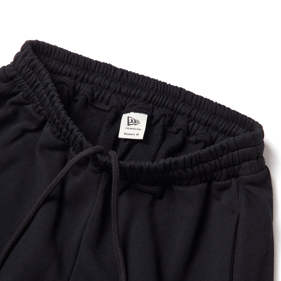 Women's カーブド スウェットパンツ Raised Flag ブラック | NEW ERA ニューエラ公式オンラインストア
