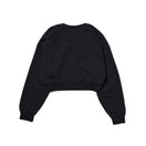 Women's クロップド スウェット クルーネック ブラック | NEW ERA ニューエラ公式オンラインストア