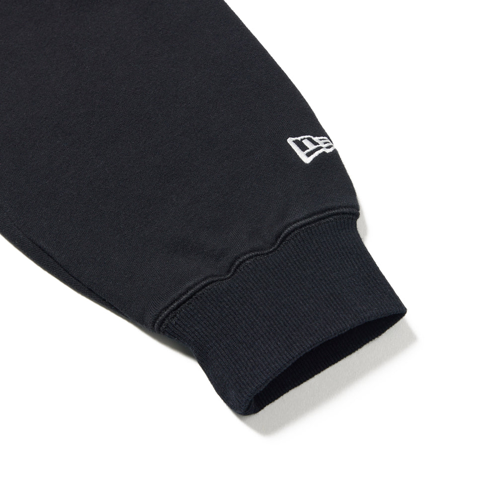Women's クロップド スウェット クルーネック ブラック | NEW ERA ニューエラ公式オンラインストア