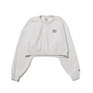 Women's クロップド スウェット クルーネック アッシュグレー | NEW ERA ニューエラ公式オンラインストア