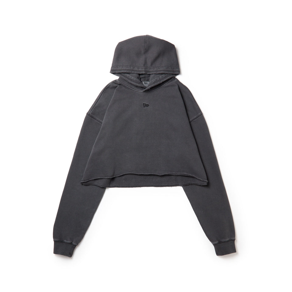 Women's クロップド スウェット カットオフ フーディー NEW ERA 1920 ダークグレー | NEW ERA ニューエラ公式オンラインストア