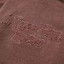 Women's クロップド スウェット カットオフ フーディー NEW ERA 1920 ブラウン | NEW ERA ニューエラ公式オンラインストア