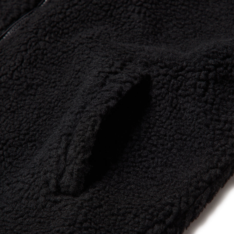 ウィメンズ ボアブルゾン ビッグカラー ブラック | NEW ERA ニューエラ公式オンラインストア