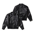 シンセティックレザー ジャケット ニューヨーク・ヤンキース ブラック