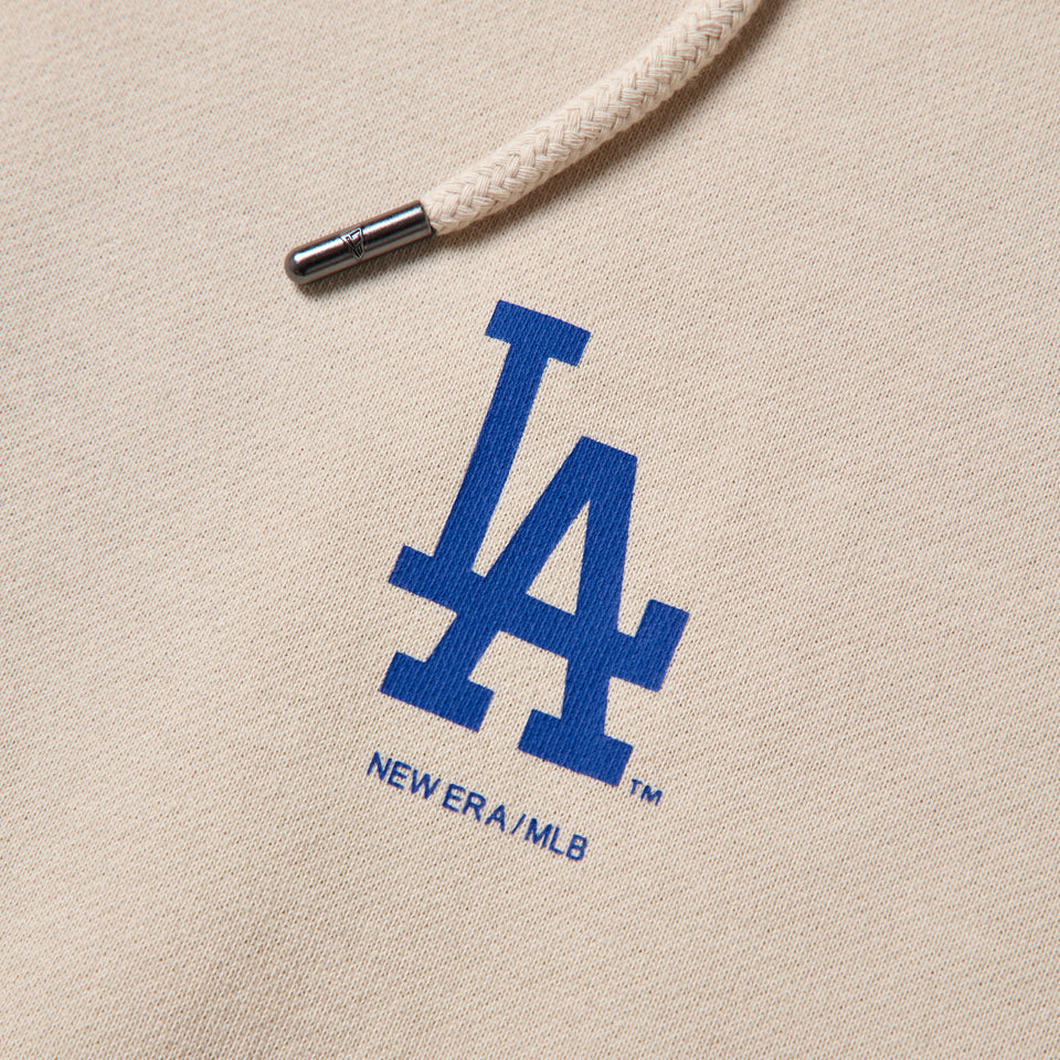 スウェット プルオーバー フーディー ロサンゼルス・ドジャース Bleeds Blue Hot Dog ストーン | NEW ERA ニューエラ公式オンラインストア